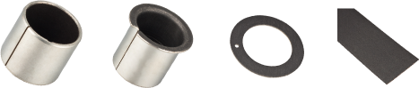 Plastic plain bearing