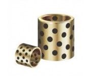 CUSN12 C90800 Graphite Inlaid CuSn12 Bronze Bushing Bearings