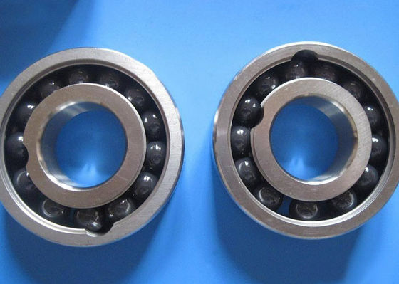 GCr15 AISI440C Hybrid Ceramic Ball Bearings For Inner / Outer Ring