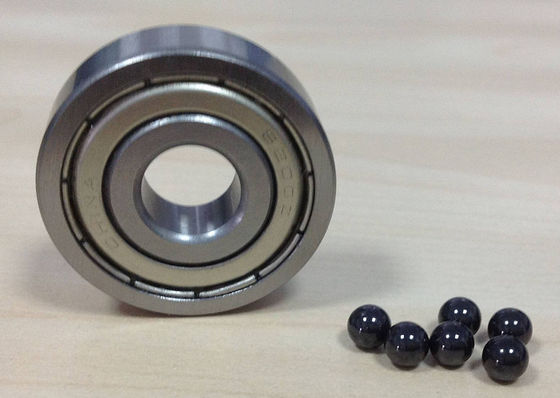 GCr15 AISI440C Hybrid Ceramic Ball Bearings For Inner / Outer Ring