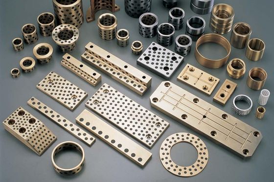 Solid Lubricant Wear Resistant Cast Bronze Sleeve Bushings