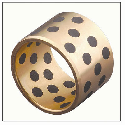 Graphite Lubrication CuZn25AI5Mn4Fe3 VSB-50 Solid Bronze Bushing