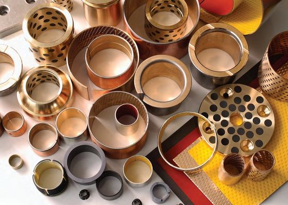 High Strength Alloy Standards Inch Metric Wrapped Bronze Bearings