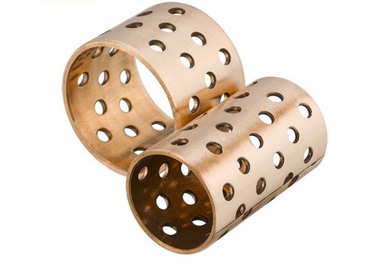 WGB-090 CuSn8P Self Lubricating Rolled Bronze Wrapped Bearings