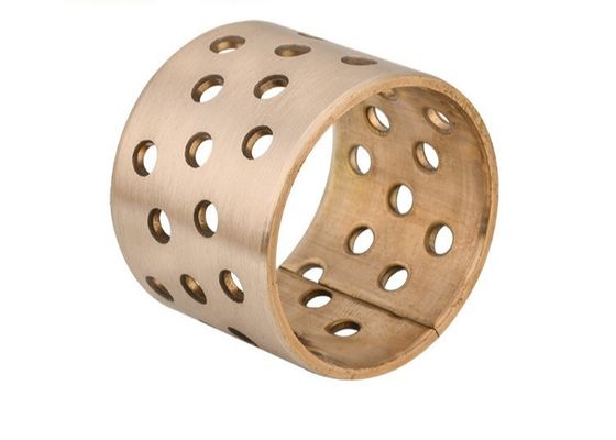 WGB-090 CuSn8P Self Lubricating Rolled Bronze Wrapped Bearings