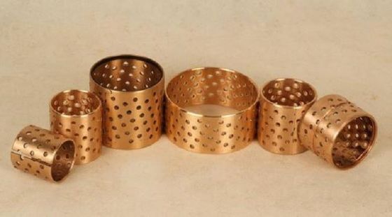 Wear Resistant DIN1494 Low Noise Wrapped Bronze Bushings