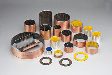 Oil Lubrication High Load Capacity CUSN8 Plain Bush Bearing